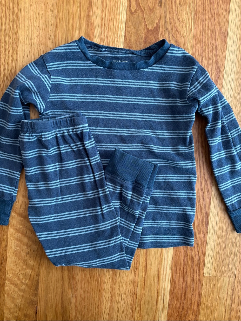 3T Carter’s Blue Stripe Pajama Set